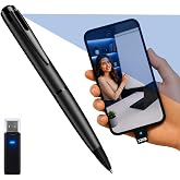 Mini Hidden Spy Camera Camouflage Ballpoint Pen, Spy Voice Recorder | No Visible Light When Recording, Full Pack MicroSD 32GB