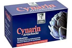 ‎RALF BADERS GESUNDHEIT BADERs Cynarin Artischocke Rotbuschtee aus der Apotheke. Tee mit Artischockenextrakt. Köstlicher Geschmack nach Vanille. 20 Filterbeutel