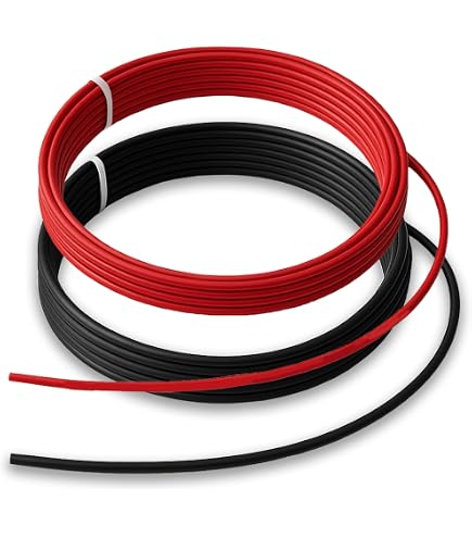 10 Metri Cavo Elettrico FLRY-B 2.5 Mm&sup2; Rosso - Kalitec 13805 - Per Auto E Moto