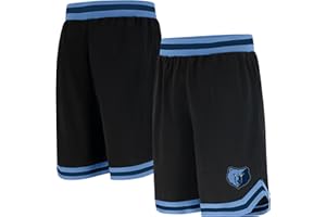 ULTRA GAME NBA Męskie spodenki siatkowe do koszykówki tkane Active Basic, czarne