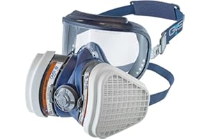 GVS FILTER TECHNOLOGY GVS SPR537 Elipse Integra Maschera con filtri A2P3 per Gas Organici, Vapori fino ai 5000 ppm e Polveri, M/L