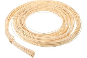 Operitacx Spline Rattan Wicker Repair Material Kit 3mm Woven Rattan Repair Replacement 1 Roll for DIY Garden Chair Sofa Coffee Table Patio Furniture Storage Basket Hand-Woven 250g