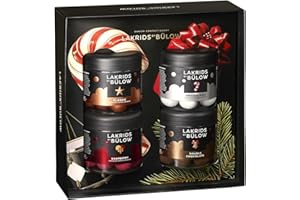 LAKRIDS BY BÜLOW - SMALL WINTER BLACK BOX - Feinste Lakritze umhüllt von cremiger Schokolade