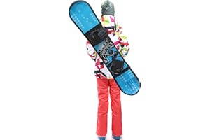 YYST Snowboard Shoulder Strap Snowboard Sleeve Snowboard Carry Strap Snowboard Sling Snowboard Carrier - Universal, Adjustable, Fits All Shapes of Snowboards!