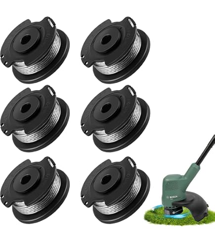 Bobines De Fil Pour Débroussailleuse Bosch - Lot Bobines PA6-GF30 Accessoires Jardin