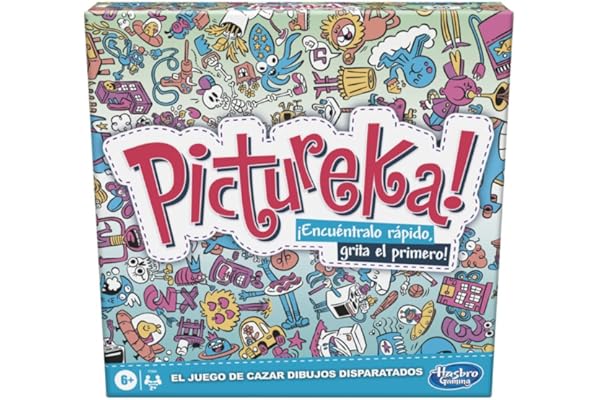 Hasbro Gaming - Juego Pictureka! - de dibujos - de mesa infantil - Divertido juego familiar - Juegos de mesa para mayores de 6 años