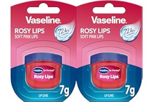 Vaseline Lip Therapy 7G Rosy | Balsamo labbra nutriente per un'idratazione ottimale | Confezione doppia 2 x 7g (Rosy (2 Pezzo))