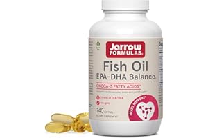 ‎JARROW FORMULAS Jarrow Formulas EPA-DHA Balance Odorless Caps, Boosts Brain Function, 240 Softgels