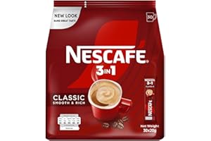 Nescafe 3in1 Instant Coffee Mix Sachet 20g (30 Sticks)