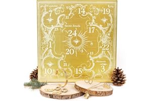 MES-BIJOUX.FR Calendrier de l'Avent Doré - 24 Bijoux dorés