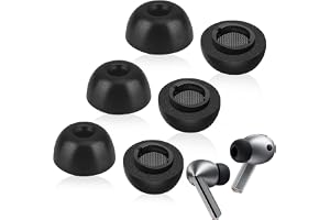Öronproppar för Samsung Galaxy Buds 3 Pro, minnesskum, ersättning, kompatibel, 3 par (XL/L/M)