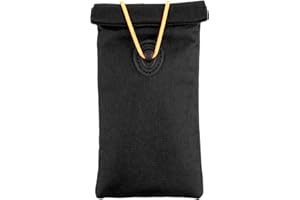 CJMUQHEHH Pochette Faraday pour Clés Voiture et Smartphone Étui Anti RFID, Faraday Cage Anti Vol Keyless Go - Bloque Signaux 5G/GPS Taille 18x9,5 cm Sac de Protection Anti Radiation et RFID