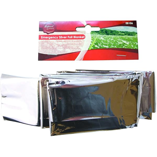 Emergency Silver Foil / Survival Blanket. Ideal For Cars, Caravans :  Amazon.co.uk: Sports u0026 Outdoors