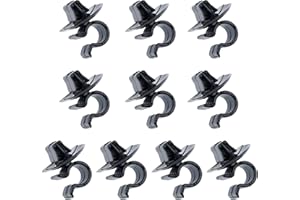 GREACESRIO 10 Pezzi Supporto per Asta per Cofano, 792834-7928.34, Supporti di Fissaggio in Plastica per Cofano Compatibile con C2 C3 C4 C5 106 206 306 3008 407 B9