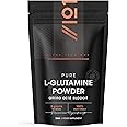 L-Glutamine Powder 150g - 5 Grams per Serving – Vegan Fermented Amino Acid – 100% Pure Formula – Halal (Unflavoured)