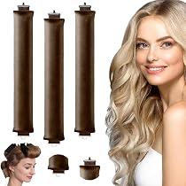 Jumbo Lockenwickler Selbstklebend – 6 Stück, 7,6 Cm Durchmesser, Für Langes & Dickes Haar