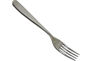 Salvinelli Grand Hotel Set Inossidabile, Acciaio Inox, Forchette da tavola 12 Pezzi