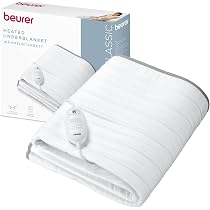 Beurer HD 75 Couverture chauffante Nordic, aspect fourrure synthétique, avec 6 niveaux de température, lavable en machine (30°C), couverture chauffante avec arrêt automatique, beige/marron, 180x130 cm Beurer HD 75 Couverture chauffante Nordic, aspect fourrure synthétique, avec 6 niveaux de température, lavable en machine (30°C), couverture chauffante avec arrêt automatique, beige/marron, 180x130 cm