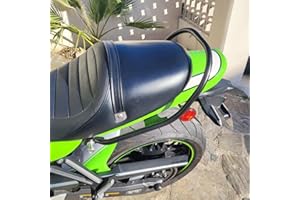 Lorababer Barres d'appui arrière pour Passager de Moto, Barre d'appui en Acier pour siège arrière Compatible avec K-awasaki Z900RS Z 900RS Z 900 RS 2018 2019 2020 2021 2022 2023 2024 (Noir)