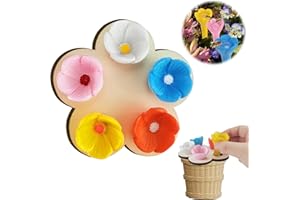 RHHGHY Bee Cups für Bienen Trinken Keramik Set, Bunter Insektentrinkbecher, Garten Generisch Insekten Tränke Trinkbecher, für Durstige Bestäuber Brauchen ein Getränk, Bienen Sichere Trinkplätze