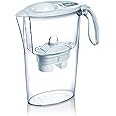 Laica J31Af Stream Line Caraffa Filtrante, Plastica, 2.3L, Bianco, ‎‎22 x 21 x 9 cm 617 grammi