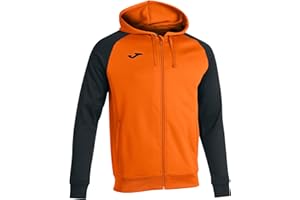 Joma Felpa da Uomo con Cappuccio e Zip, 8XS - 3XL - Morbido e Caldo con Bordi a Costine sui Polsini e Sul Fondo - Academy IV