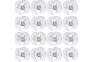 GEFIRE 60 Pcs Canette Machine a Coudre Bobines pour Machine à Coudre Canette Plastique Canettes Machine à Coudre pour Brother Singer Kenmore Janome la Plupart des Machines à Coudre