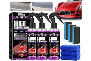 TO-HIRMMEL Renovateur Plastique Voiture Extérieur, Crystal Coating Plastique Voiture, Nettoyant Plastique Voiture Interieur pour Remise à Neuf et Entretien Plastiques Auto (300ml)