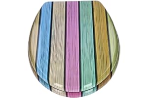 TALK-POINT Georges - Asiento de inodoro de DM, con descenso automático en diferentes diseños, edición 2019