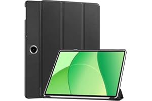 Fitudoos Hülle Kompatibel mit OnePlus Pad Lite - Ultra Dünn mit Standfunktion Slim Smart Schutzhülle,mit Automatischer Schlaf-/Wachmodus–Schwarz