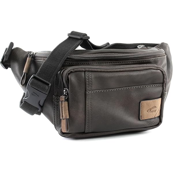 STILORD 'Zion' Vintage Belt Bag Echt leder als Fanny Pack Schoudertas of Borstzak Cross-Body Bag Hip Bag Mannen Vrouwen Mobiele Telefoon Festival Leder, Kleur:porto - cognac