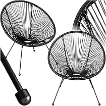 Papasan Stuhlkissen 60cm - Wasserdichte Sitzauflage Für Hängesessel & Garten