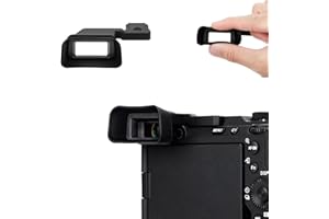 KIWIFOTOS Aparat przedłużony muszla oczna do aparatu Sony A7CII A7CR, Alpha 7CII 7CR ochrona wizjera akcesoria