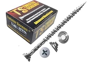 Twister Screws Advanced Multipurpose Wood screw, Unique Patented design, Self Drilling, Self Countersinking, Ultra sharp Quick Grab Point (100, 4x25mm)