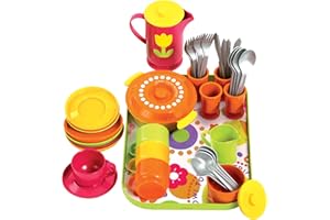 Gowi - 454-17 - Jeu D'imitation - Cuisine - Service + Plateau Paris - 39 Pièces