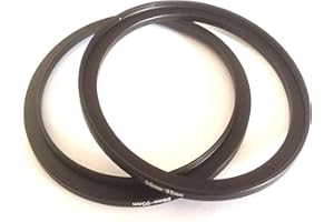 XJGMAO 2x Metal 86-95mm Step Up Rings D-SLR Video Camera Lens Connect-ing Size 86mm To 95mm Filter Aperture Adapter Circle Screws Photo Picture View Fix-ing Connector Focus Photograph-y Parts Accessories