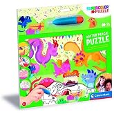 Clementoni - 22245-15 Par&ccedil;a Water Magic Frame Puzzle - Baby Dragons