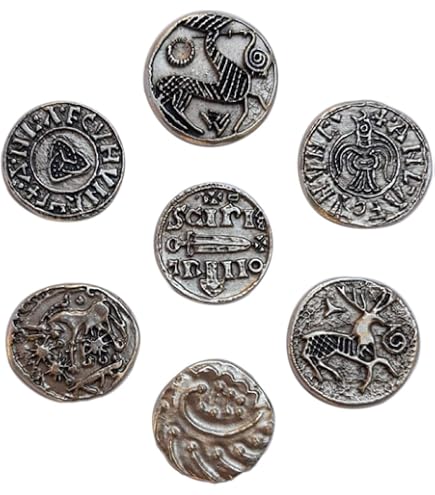 Silver plated Roman Imperial Coins - 8 Emperors Ancient Rome Set