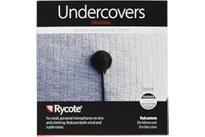 Rycote 065504 Undercover für Lavalier Mikrofone (30er Pack), mehrfarbig
