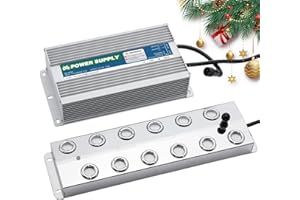 Mxmoonant Fabricant de Brouillard 12 têtes Brumisateur à ultrasons 8.4L / H Fogger Humidificateur 400W pour la Conservation des Aliments dans l'atmosphère du Festival de Paysage hydroponique