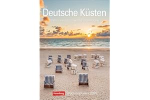 Deutsche Küsten Wochenplaner 2025 - 53 Blatt mit Zitaten und Wochenchronik: Urlaubsfeeling und praktische Organisationshilfe: Der Kalender voll ... zum Aufhängen (Wochenplaner Harenberg)