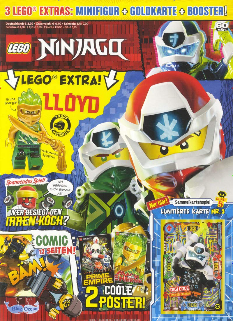 Lego Ninjago Magazin Jahresabo Amazon De Zeitschriften