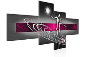 Runa Art Cuadro XXL Abstracto Figuras 200 x 100 cm Impresión de arte in Lienzo no Tejido para Sala Dormitorio 301241b