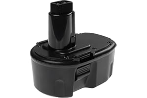 EXTENSILO Batería reemplaza DeWalt DC9091, DE9038, DE9091, DE9092, DE9094, DE9502, DW9094 para Herramientas eléctricas (3300 mAh, NiMH, 14,4 V)