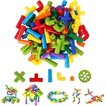 Lot De 136 Petits Cadeaux D'anniversaire Pour Enfants Kigift - Thème Blocs De Construction, Pour Sacs Cadeaux Et Fêtes