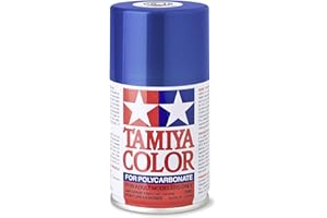 Tamiya - Spray polycarbures bleu métallisé.