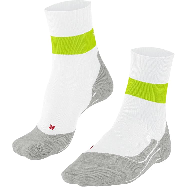 Chaussettes De Course FALKE RU4 - Mi-Hautes, Anti-Ampoules, Séchage Rapide - Coton Et Fibre Fonctionnelle - 1 Paire