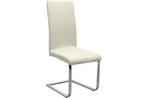 BEAUTEX Stuhlhusse Jersey, elastische Stretch Husse Baumwolle Bi-Elastic, Farbe wählbar, Creme