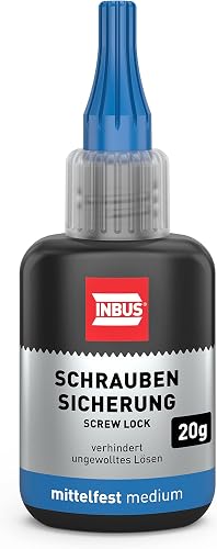 INBUS 79560 Threadlocker Medium Firm 20g - Made in Germany