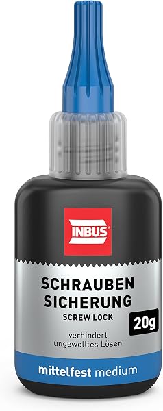 INBUS® 79560 Schraubensicherung mittelfest, 20g — Made in Germany - 1